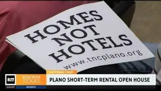 Plano short-term rental open house
