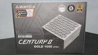 Montech Century II 1050w 80+ Gold & Cybenetics Platinum - Unbox