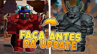 FAÇA RAPIDO antes da MAIOR UPDATE do THE FORGE!!!!