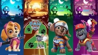 CRAZY PAW PATROL Tiles Hop Speedrun &ndash; MAX LEVEL UNLOCKED!! 🤯