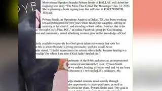 Author,  Spiritual Life Coach and International Motivational Speaker Brandie Pyburn-Smith