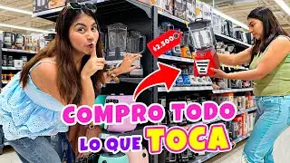 Compro todo lo que mi hermana TOCA EN EL SUPERMERCADO 😱 &iexcl;Sin saberlo! 🤫| Conny Merlin 