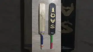 Cricket ( HARD ball And TAPE ball bat ) video