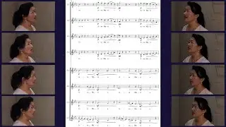 脳トレ＆癒し　ハーモニーセラピー⑳　Ave Maria  [ Gustav Holst ]  アヴェマリア　女声8部