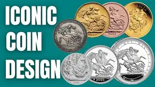 Most Iconic Coin Design St George and the Dragon Sovereign and Crown Gold and Silver Coins