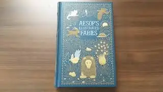 Children's books/ BARNES AND NOBLE leatherbound classics - AESOP'S ILLUSTRATED FABLES/ Moral stories