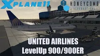X-Plane 11 LIVE | LevelUp *First Look* 737-900/900ER | Portland to Denver to Houston | United