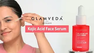 Glamveda 2% Kojic Acid Face Serum with Alpha Arbutin & Niacinamide for Dark Spots