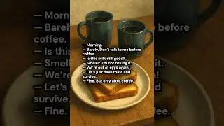 Can Toast and Coffee Save My Morning? Учим английский с юмором