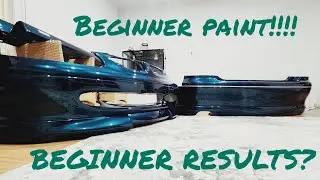 Rebuilding a 1998 HBD VT Calais 5.0L Part 5 - Finally started painting!!!!!