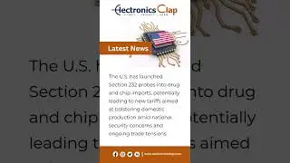 U S  Launches Section 232 Probes Into Drug & Chip Imports 💊💻  New Tariffs Incoming #viralnews #news