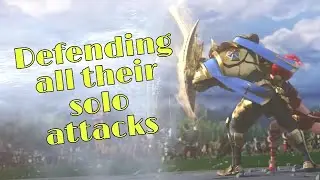 Lords Mobile - Feudal war//Getting reinforcements 3 times a row! Got huge luck defending solo