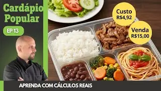 Marmita Bovina com custo de R$ 4,92: Cardápio Completo e Lucrativo