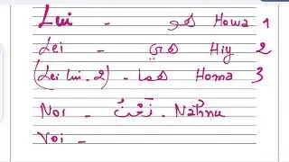Pronomi personali in arabo #الضمائر  #italianlanguage #italyeducation #imparareitaliano