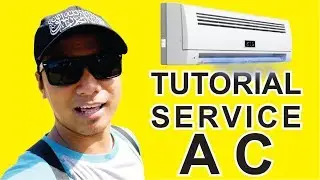 TUTORIAL SERVICE AC PENDINGIN RUANGAN