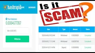 100% Live Payment Proof |Online Earning 2020|| Hashrapid.io Scam Or Legit ||Earn ( Be Careful Guys)