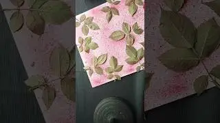 leaf art🌿#heer💓#diy#artand craft#subscribe