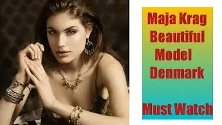 Maja Krag Beautiful Model Denmark