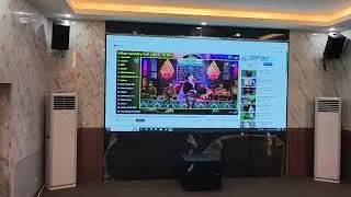 Videotron indoor 200x400cm p2.5mm pixel pitch Warna Technology by Sala3. NET