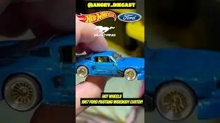 Hot Wheels Custom Diecast: Ford Mustang Wide-body #diecastcustom  #mustang #boosted