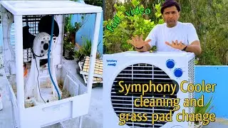 after 4 years ll Symphony Jumbo cooling pad change full video