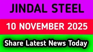 jindal steel share news tomorrow | jindal steel latest news today | jindal steel share news today