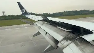 Shandong Airlines B737-800WL Landing at Chengdu Tianfu International Airport