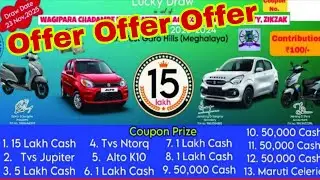 Offer Offer Offer Zikzak Lucky Draw Salgittam-ni jamanon kalgenok 😲