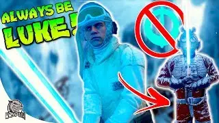 HOW TO BE LUKE WITHOUT A PICKUP! - Star Wars Battlefront