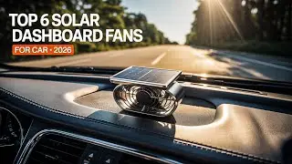 Top 6 Best Solar Dashboard Fan For Car 2026!
