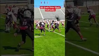 4t Grade Union Black       #RedHawks  #YouthFootball