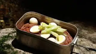 A Walk in tha woods : Leopard Falls, Trangia mess tin cooking, Spicy Buckwheat Noodles
