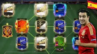I Built Best Ever Master Past & Present Spain Squad - FIFA Mobile 22