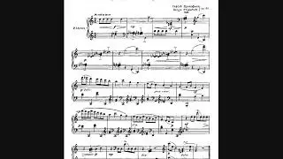 Prokofiev Op.65 no.8: The Rain and the Rainbow 雨和彩虹