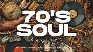 70's Soul Vintage Sample Pack [100 Samples Royalty Free]