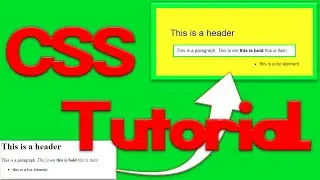 Getting Started with CSS - Tutorial 2020 #StayAtHome