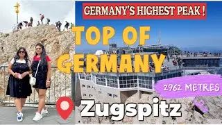 Zugspitze Germany 🇩🇪 | Germany Ka Sabse Uncha Pahad ❄️ Snow All Year | Top Of Germany | Travel Guide