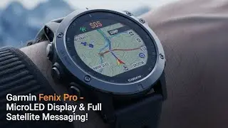 Утечка информации о Garmin Fenix ​​9 Pro: дисплей MicroLED и полноценная система спутниковой связи!