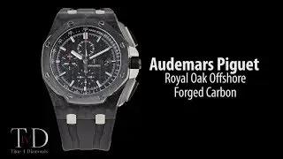 Audemars Piguet Royal Oak Offshore Chronograph Forged Carbon 26400AU.OO.A002CA.01 (T4D) watch review
