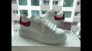 Alexander McQueen Oversized Red   l   553770WHGP79676   l   www.hypesneaker.ru