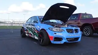 15 year old fighting car problems at Formula drift