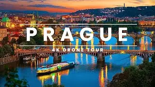 Prague, Czech Republic 🇨🇿 4k | Drone footage