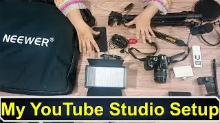 My youtube studio setup Tour || How to Start Youtube channel || Youtube Channel setup #fariideas
