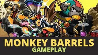 Monkey Barrels Gameplay - Action Packed Shooter on Epic Games Store