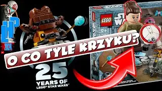 O CO TYLE KRZYKU? Lego Star Wars 75392 Mała LEIA i genialny CHOPPER