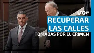Pide Gertz Manero a secretarios de Seguridad, recuperar las calles tomadas por el crimen