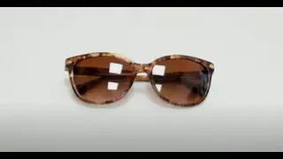 Coach Sunglasses Model-HC8132 Color-5287/13 Confetti Light Brown Gold/Brown Gradient Lenses