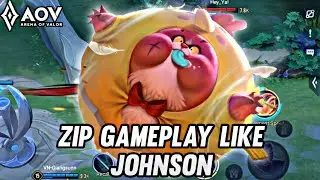 ZIP GAMEPLAY | LIKE JHONSON - ARENA OF VALOR