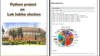 Python Project on Lok Sabha Election | Class 12 Python Project cbse