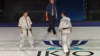 【第17回JKJO全日本空手道選手権大会　一般男子・軽中量級　決勝】　ドルフィンズアリーナ・名古屋市　2025年9月21日（日）